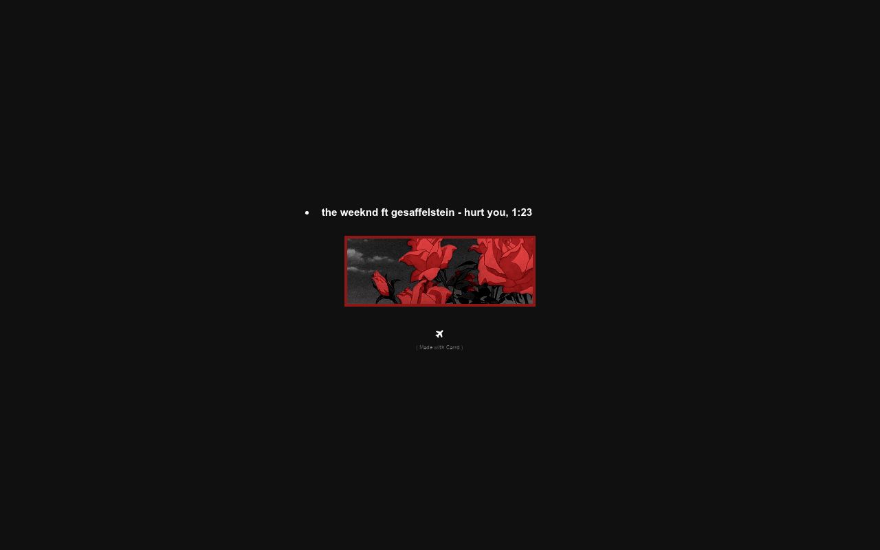 Carrd profile picture for @vulgar